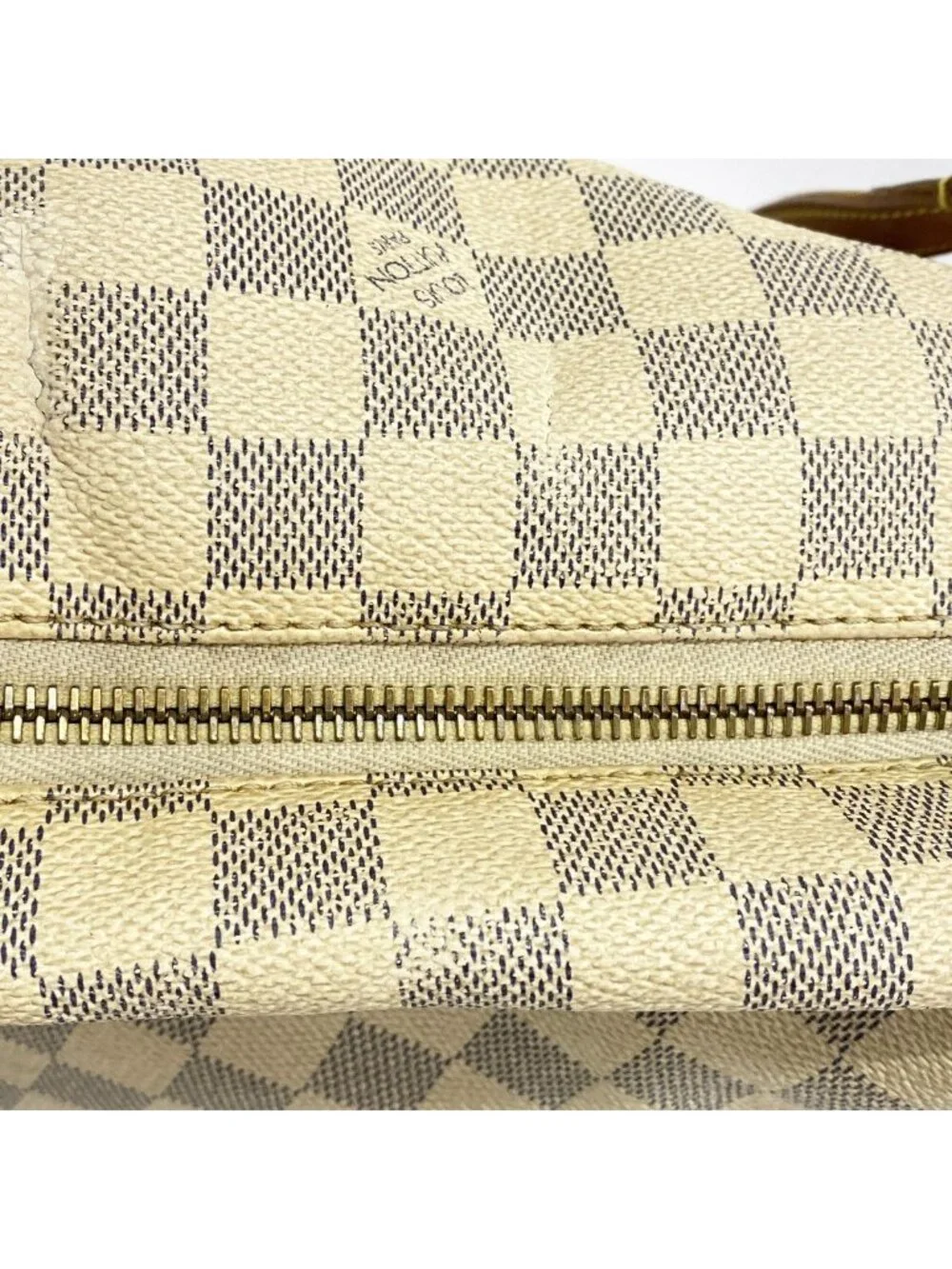 Louis Vuitton Tote Damier Azur Totally GM White - Picture 9 of 10